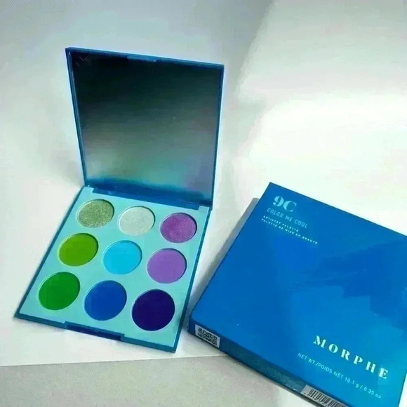 Morphe 9C Color Me Cool Eyeshadow Palette • 0.35 Oz - Picture 2 of 3